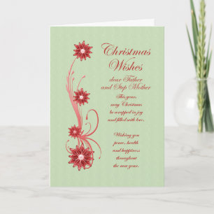 Cartes Pour Fêtes Annuelles Père et pas Mère Parchemins de Noël