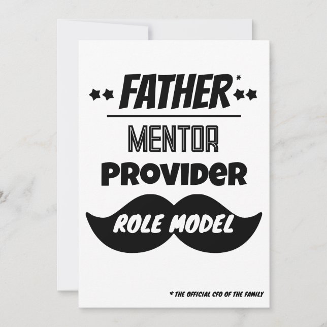 Cartes Pour Fêtes Annuelles Père : Le MVP ultime (Devant)