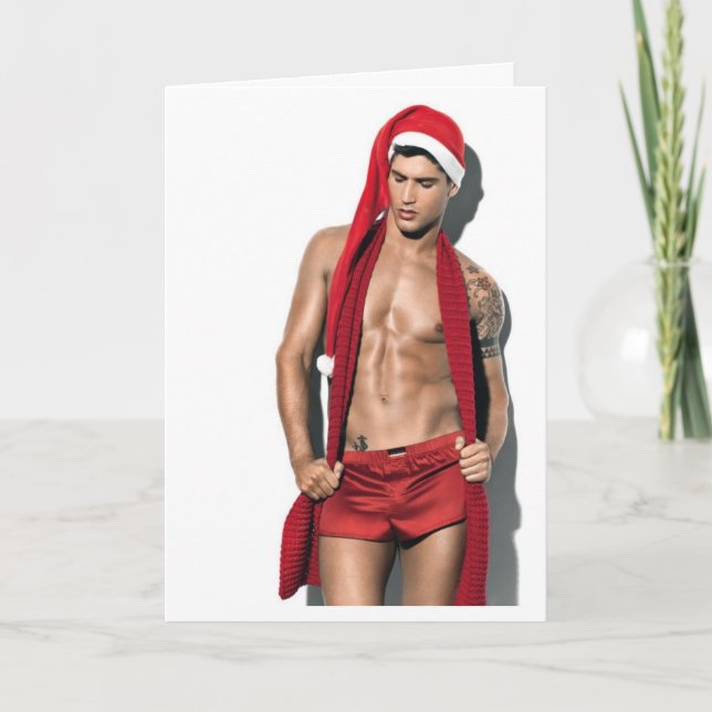 Cartes Pour Fêtes Annuelles Père Noël (Devant)