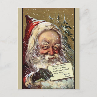 Cartes Pour Fêtes Annuelles Père Noël