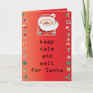 Cartes Pour Fêtes Annuelles Père Noël