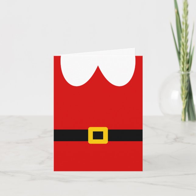 Cartes Pour Fêtes Annuelles Père Noël (Devant)