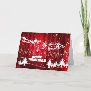 Cartes Pour Fêtes Annuelles Père Noël