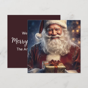 Cartes Pour Fêtes Annuelles Père Noël 