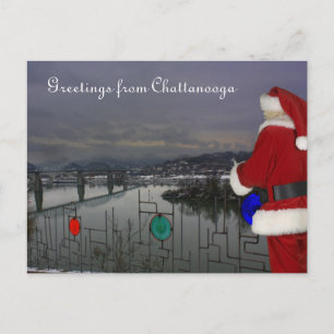 Cartes Pour Fêtes Annuelles Père Noël à Chattanooga