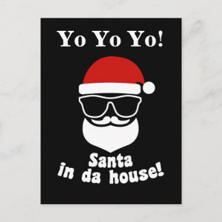 Cartes Pour Fêtes Annuelles Père Noël À Da House