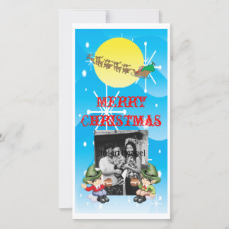 Cartes Pour Fêtes Annuelles Père Noël - Adieu