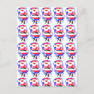 Cartes Pour Fêtes Annuelles Père Noël arrive #121130