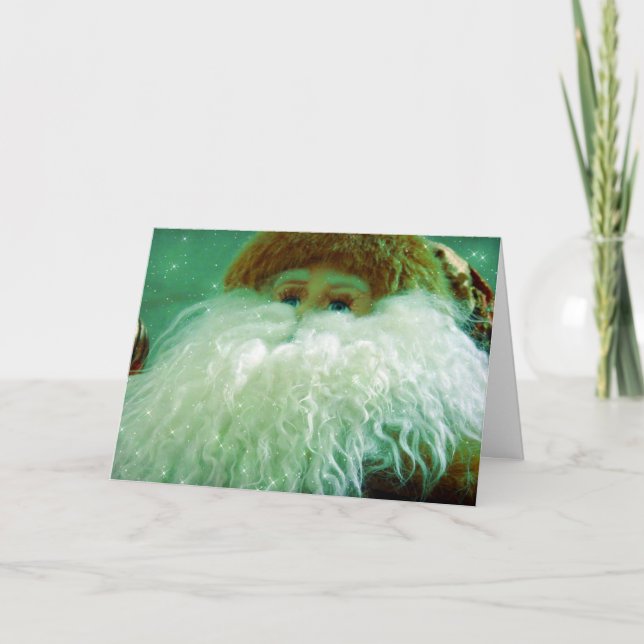 Cartes Pour Fêtes Annuelles Père Noël Baby, Noël (Devant)