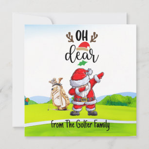 Cartes Pour Fêtes Annuelles Père Noël Dabbing pour Noël Oh Cher