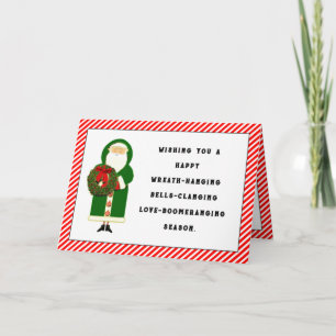 Cartes Pour Fêtes Annuelles Père Noël de Noël