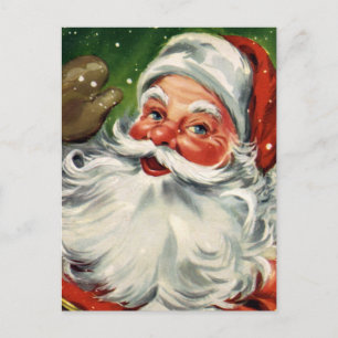 Cartes Pour Fêtes Annuelles "Père Noël de Noël traditionnel"
