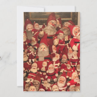 Cartes Pour Fêtes Annuelles Père Noël de Noël vintage