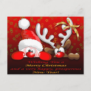 Cartes Postales Noel Humoristique Originales Zazzle Fr