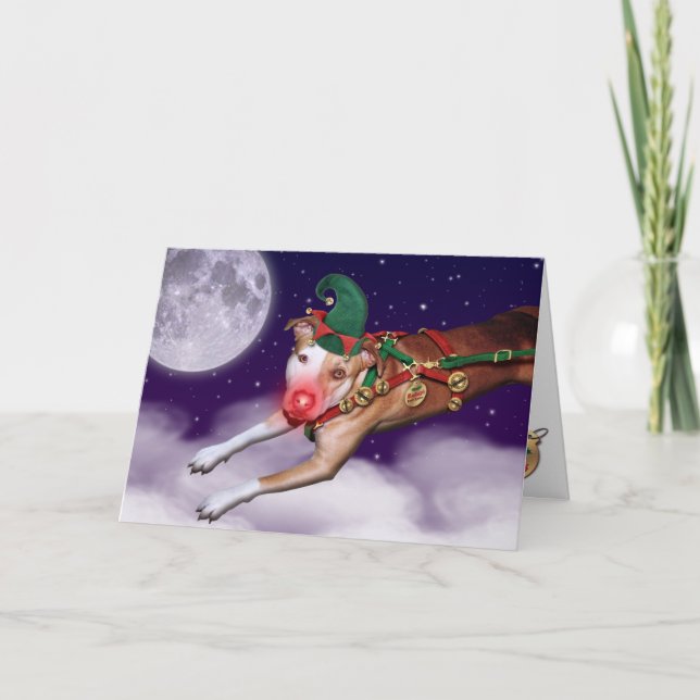 Cartes Pour Fêtes Annuelles Père Noël Employé du mois (Devant)