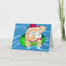 Père Noël en vacances