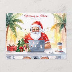 Cartes Pour Fêtes Annuelles Père Noël est en ligne pour les fêtes de Noël