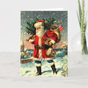 Cartes Pour Fêtes Annuelles Père Noël et ses articles