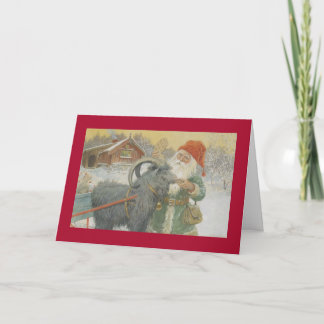 Cartes Pour Fêtes Annuelles Père Noël et son Sleigh