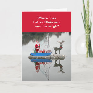 Cartes Pour Fêtes Annuelles Père Noël Fe