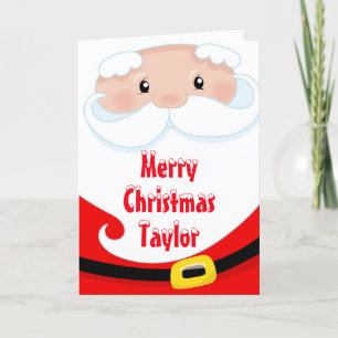 Cartes Pour Fêtes Annuelles Père Noël Joyeux Noël