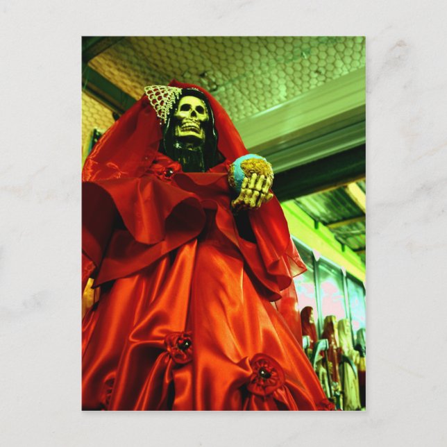 Cartes Pour Fêtes Annuelles Père Noël Muerte (Devant)