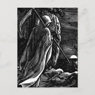 Cartes Pour Fêtes Annuelles Père Noël Muerte (Mexicaine Grim Reaper) vers 1939
