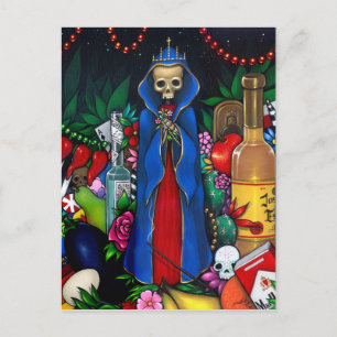 Cartes Pour Fêtes Annuelles père Noël Muerte POSTCARD Jour des Morts
