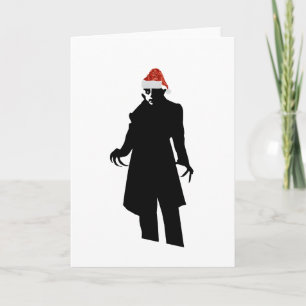 Cartes Pour Fêtes Annuelles père Noël nosferatu