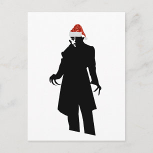 Cartes Pour Fêtes Annuelles père Noël nosferatu