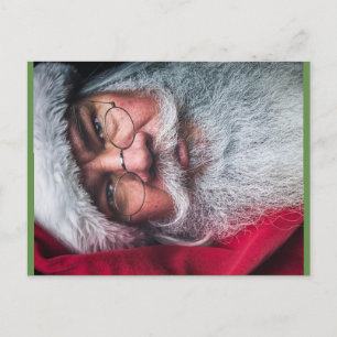 Cartes Pour Fêtes Annuelles Père Noël rapprochée