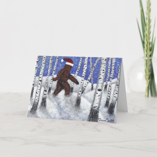 Cartes Pour Fêtes Annuelles Père Noël Squach (Devant)