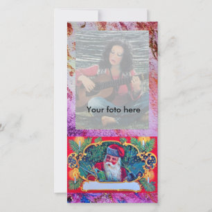 CARTES POUR FÊTES ANNUELLES PÈRE NOËL VINTAGE