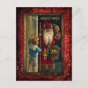 Cartes Postales Pere Noel Antique Originales Zazzle Fr Cartes Postales Pere Noel Antique Originales Zazzle Fr