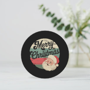 Cartes Pour Fêtes Annuelles Père Noël vintage visage joyeux Noël vieux 