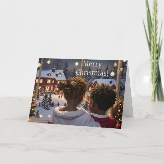 Cartes Pour Fêtes Annuelles Père Noël Watch (Devant)
