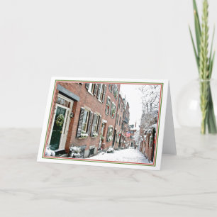 Cartes Pour Fêtes Annuelles Période des Fêtes Beacon Hill: Boston MA: