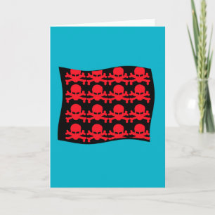 CARTES POUR FÊTES ANNUELLES PERROQUETS PIRATES