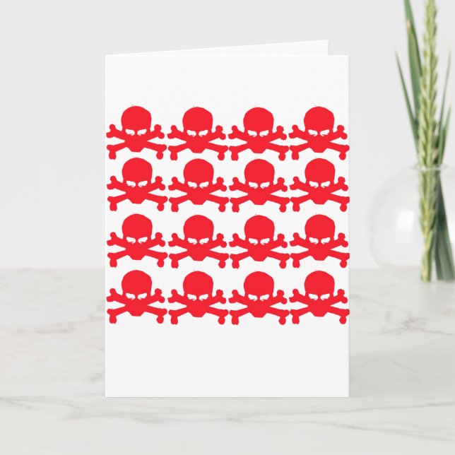 CARTES POUR FÊTES ANNUELLES PERROQUETS PIRATES (Devant)