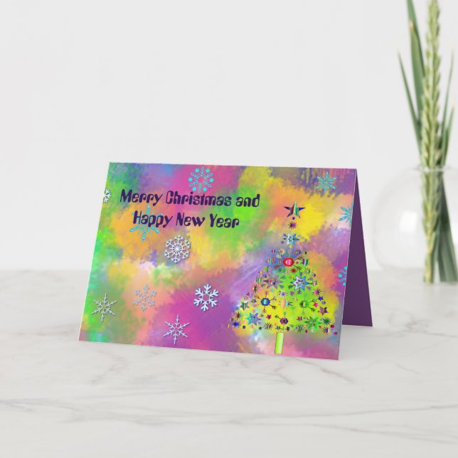 Cartes Pour Fêtes Annuelles Personalized Christmas Holiday (Devant)