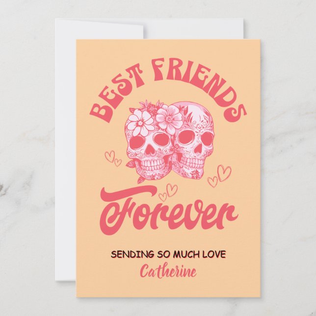 Cartes Pour Fêtes Annuelles Personalized Galentine’s Day Card (Devant)
