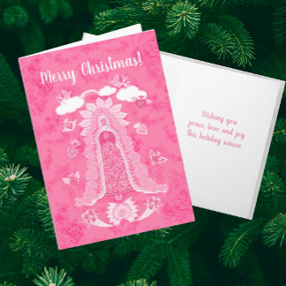 Cartes Pour Fêtes Annuelles Personalized Our Lady of Guadalupe