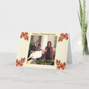 Cartes Pour Fêtes Annuelles Personalized Thanksgiving - Greeting Card