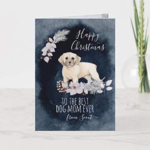 Cartes Pour Fêtes Annuelles Personnalisé Cute Beabull Maman Noël