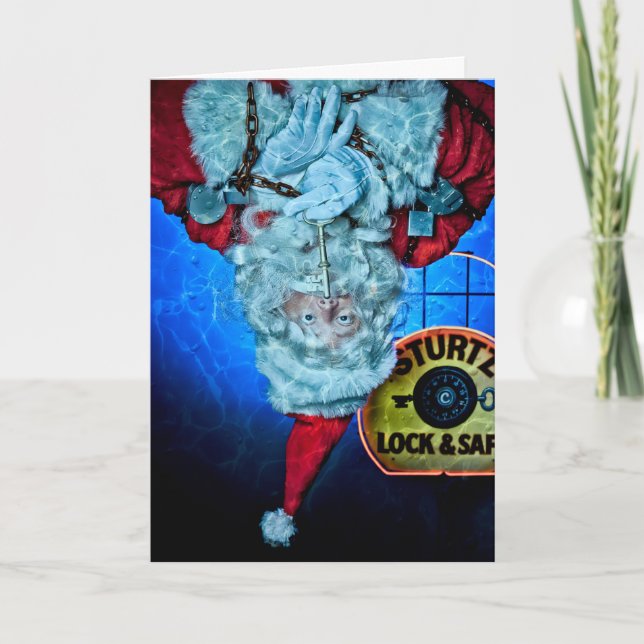 Cartes Pour Fêtes Annuelles Personne n'échappe aux vacances ! (Devant)