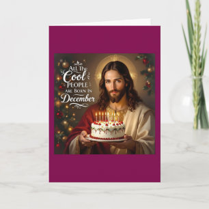 Cartes Pour Fêtes Annuelles Personnes cool nées en décembre