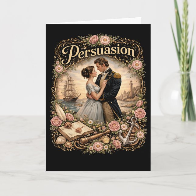 Cartes Pour Fêtes Annuelles Persuasion (Devant)