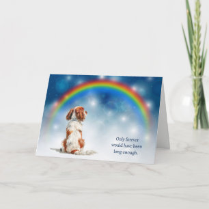 Cartes Pour Fêtes Annuelles Perte de veilleuses Cavalier King Charles Spaniel