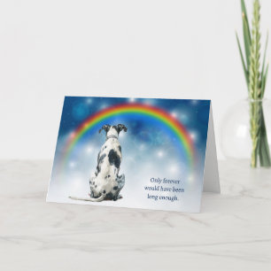 Cartes Pour Fêtes Annuelles Perte de veilleuses pour chien Great Dane Sympathi