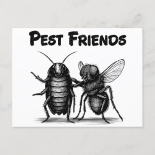 Cartes Pour Fêtes Annuelles Pest Friends BFF